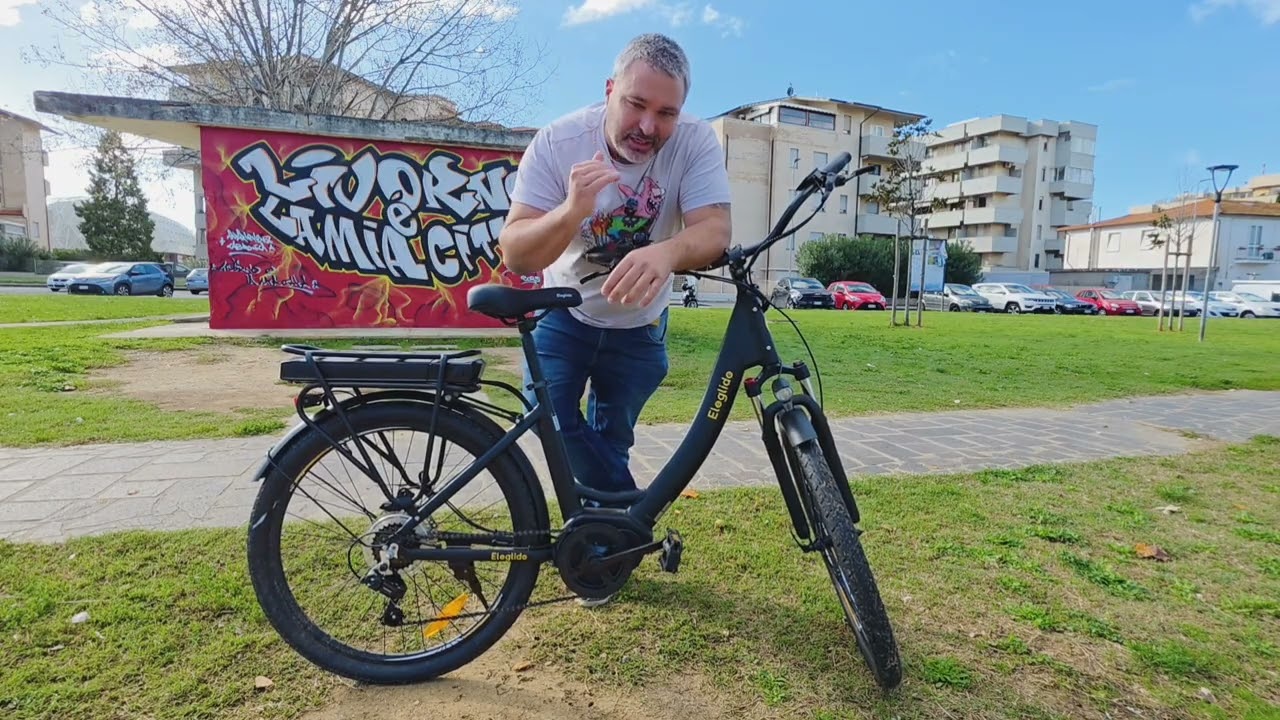 La bicicletta a motore centrale 