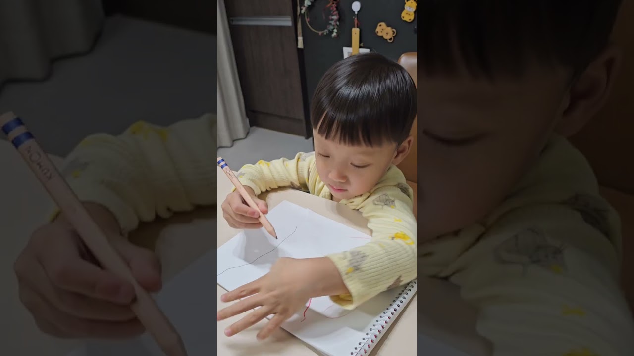 2025.12. 8 (41ヶ月) はじめてのひらがな, 첫 한글 