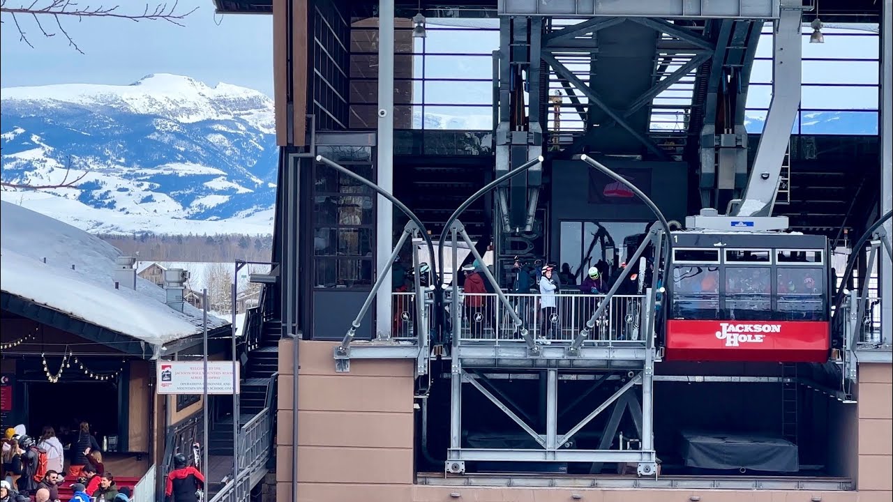 Teton Village Ski Resort Virtual Tour 4K