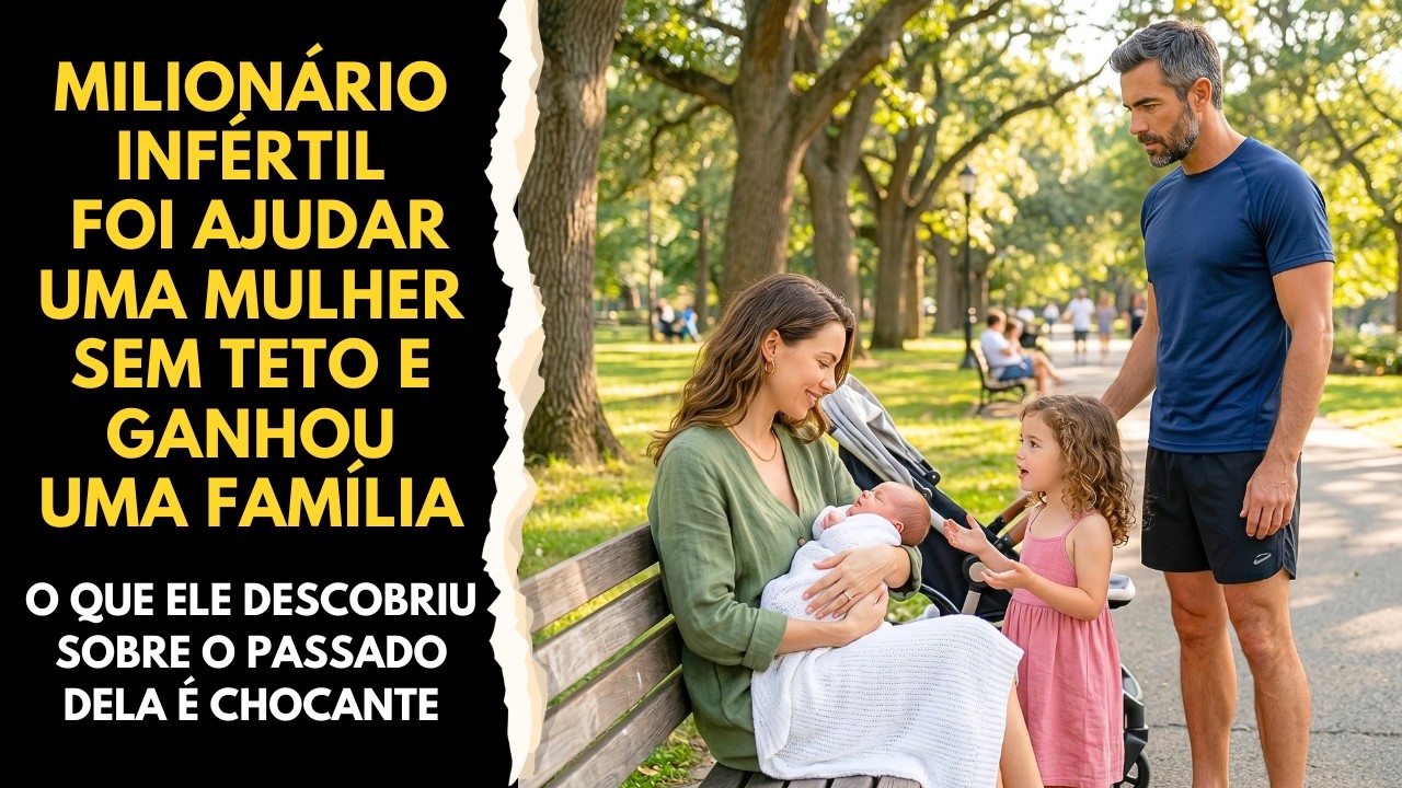 Ele era INFÉRTIL e sozinho, mas a frase inocente dessa menina mudou seu destino para sempre