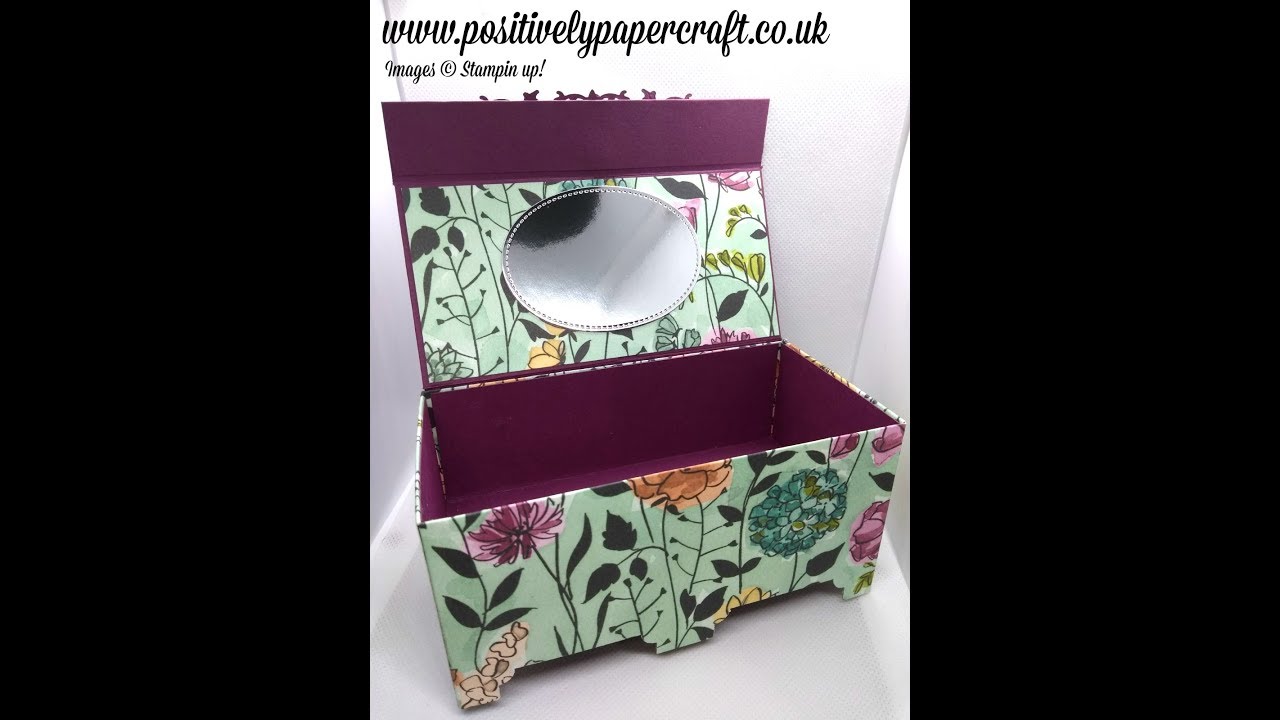 Beautiful Triple Enforced Keep Sake Box
