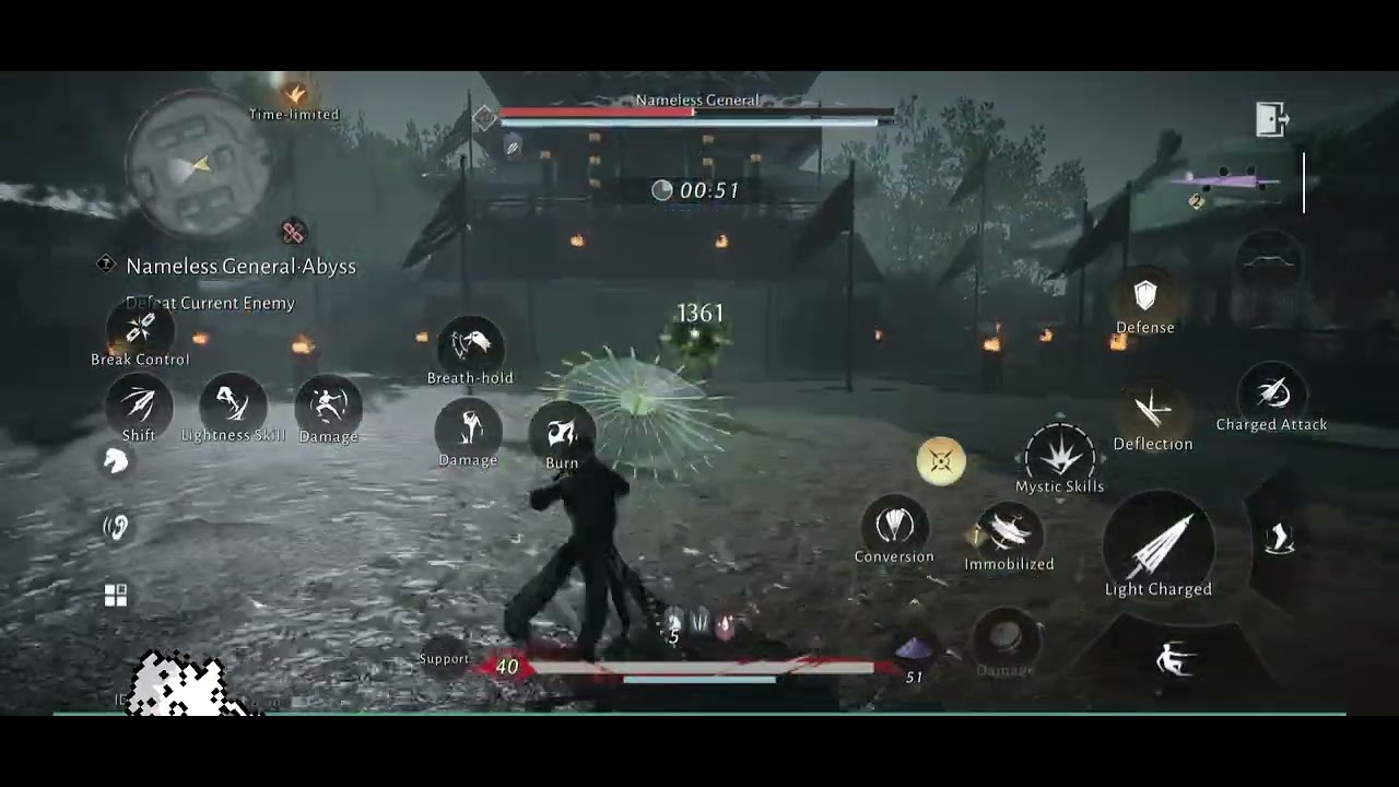nameless general no hit abyss