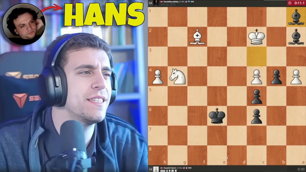 Hans showing his endgame skills against Danya!!