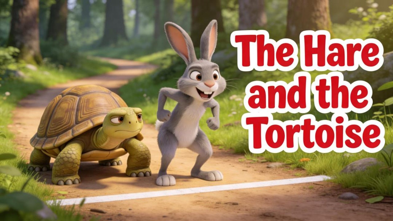 The Hare and the Tortoise | Bedtime Stories | Fabulous Fables