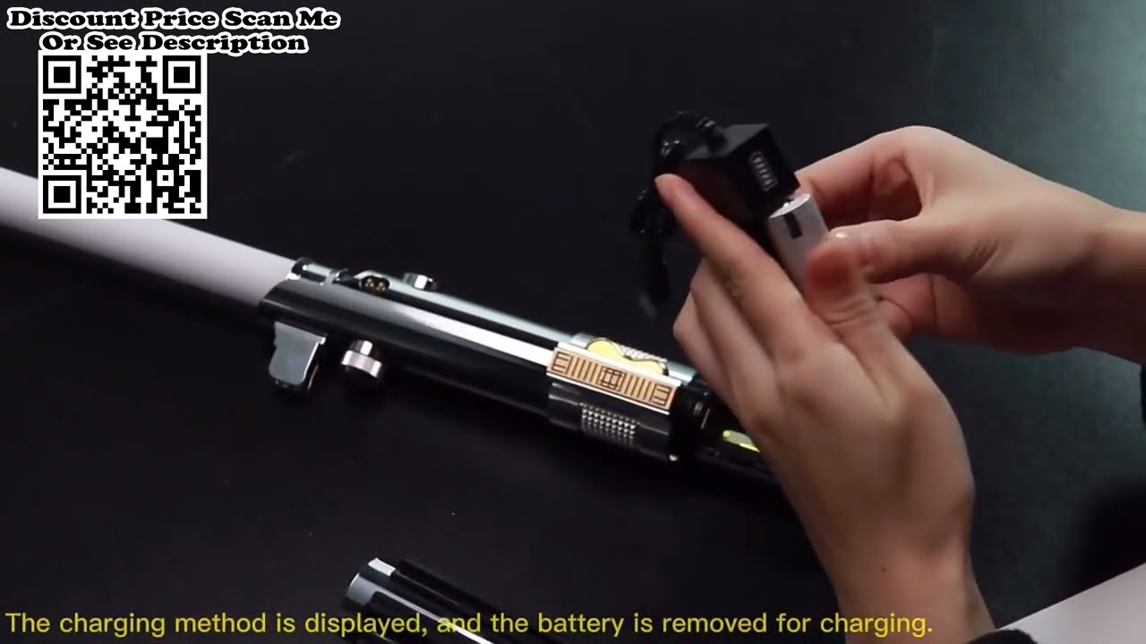 Test Anakin Lightsaber Proffie 2.2 Soundboard Smooth Swing Metal Handle Review, Unboxing Aliexpress