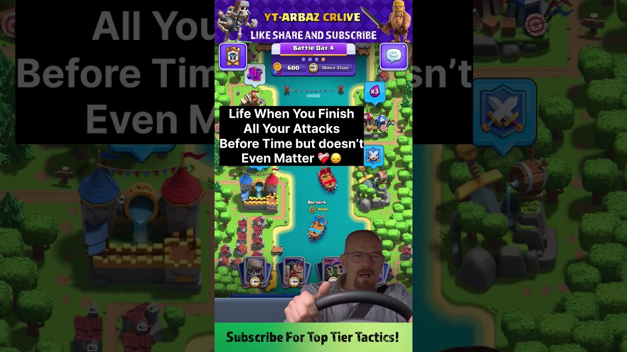 WAR ATTACKS 🤡 | 🧪 Walter white X Clash Life 💊 | Does It even Matter Bro...?