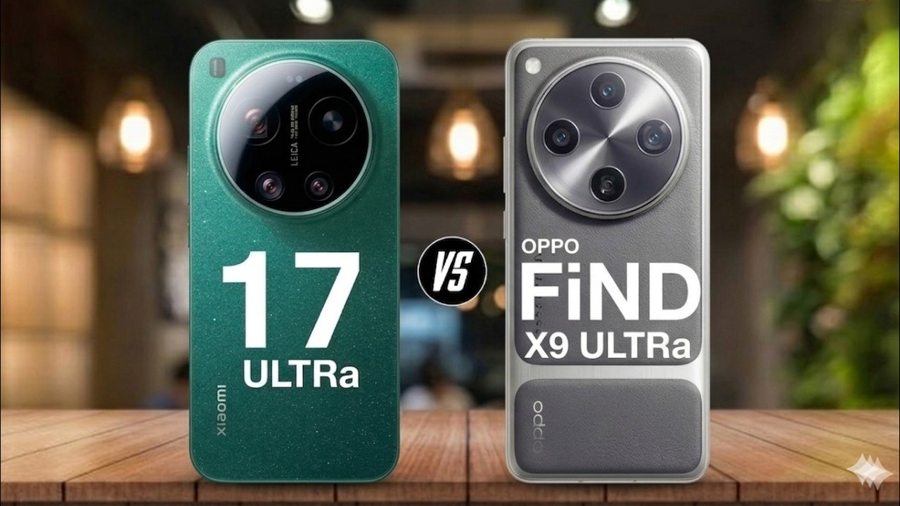 Oppo Find X9 Ultra vs Xiaomi 17 Ultra 🔥 Full Comparison | Camera, Battery, Performance