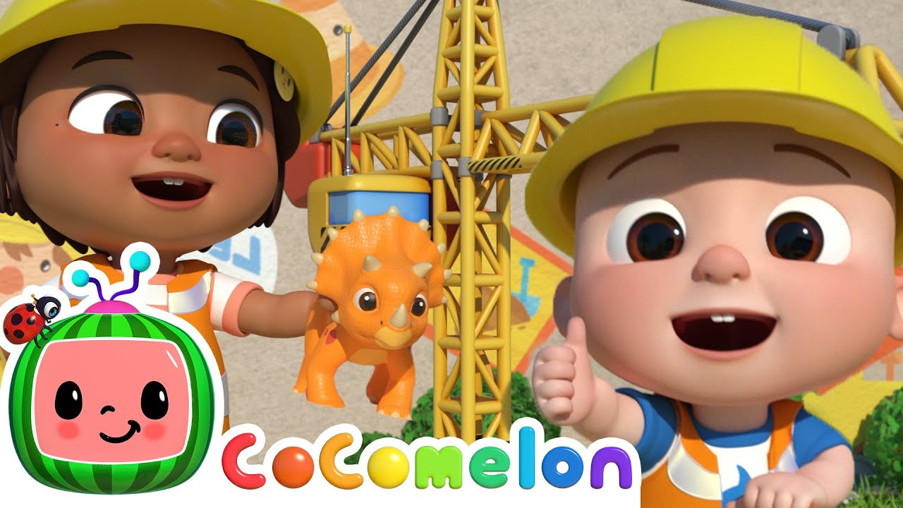 Construction Vehicles Song | CoComelon Nursery Rhymes & Kids Songs