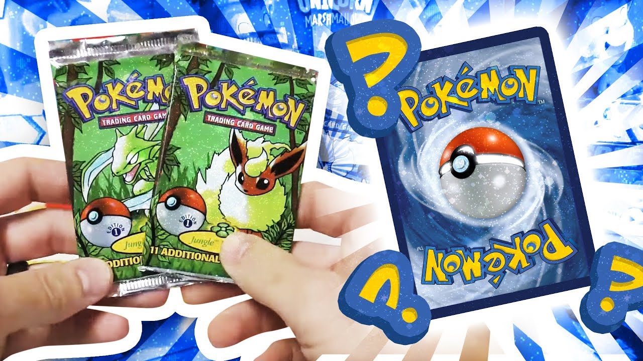 Opening 2x Jungle HEAVY 1ST EDITION Pokemon Packs !!!