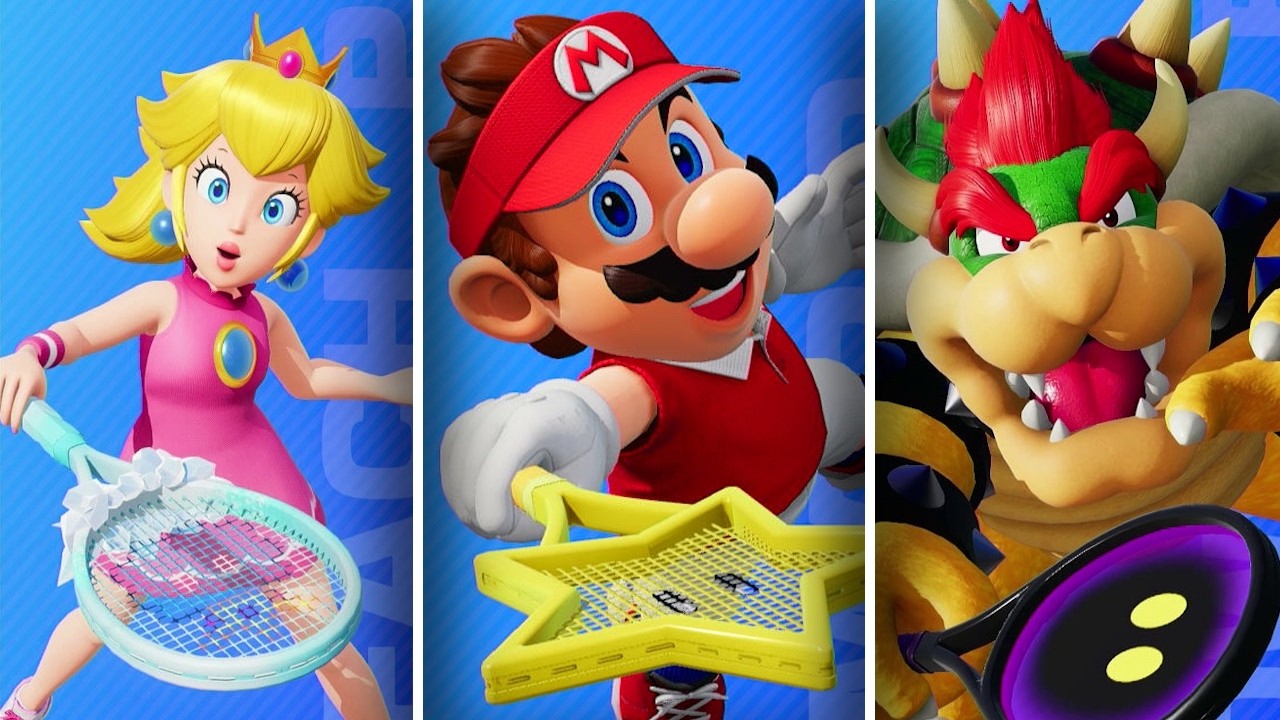 Mario Tennis Fever - All Fever Rackets