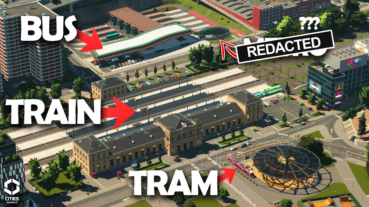Интернет возненавидел мой транспортный узел... Поэтому я его перестроил | Cities: Skylines 2