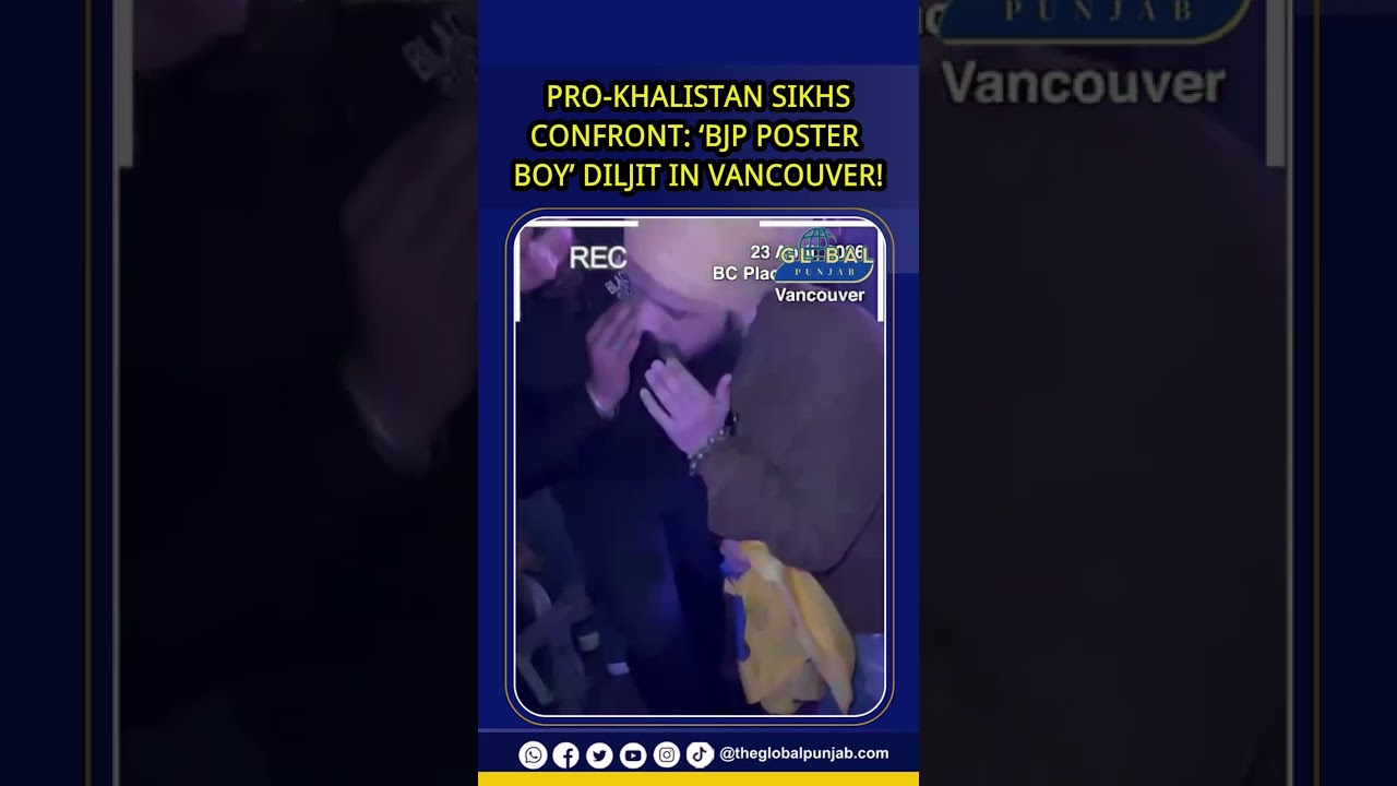 Vancouver Clash: Pro-Khalistan Protesters Confront Diljit Dosanjh