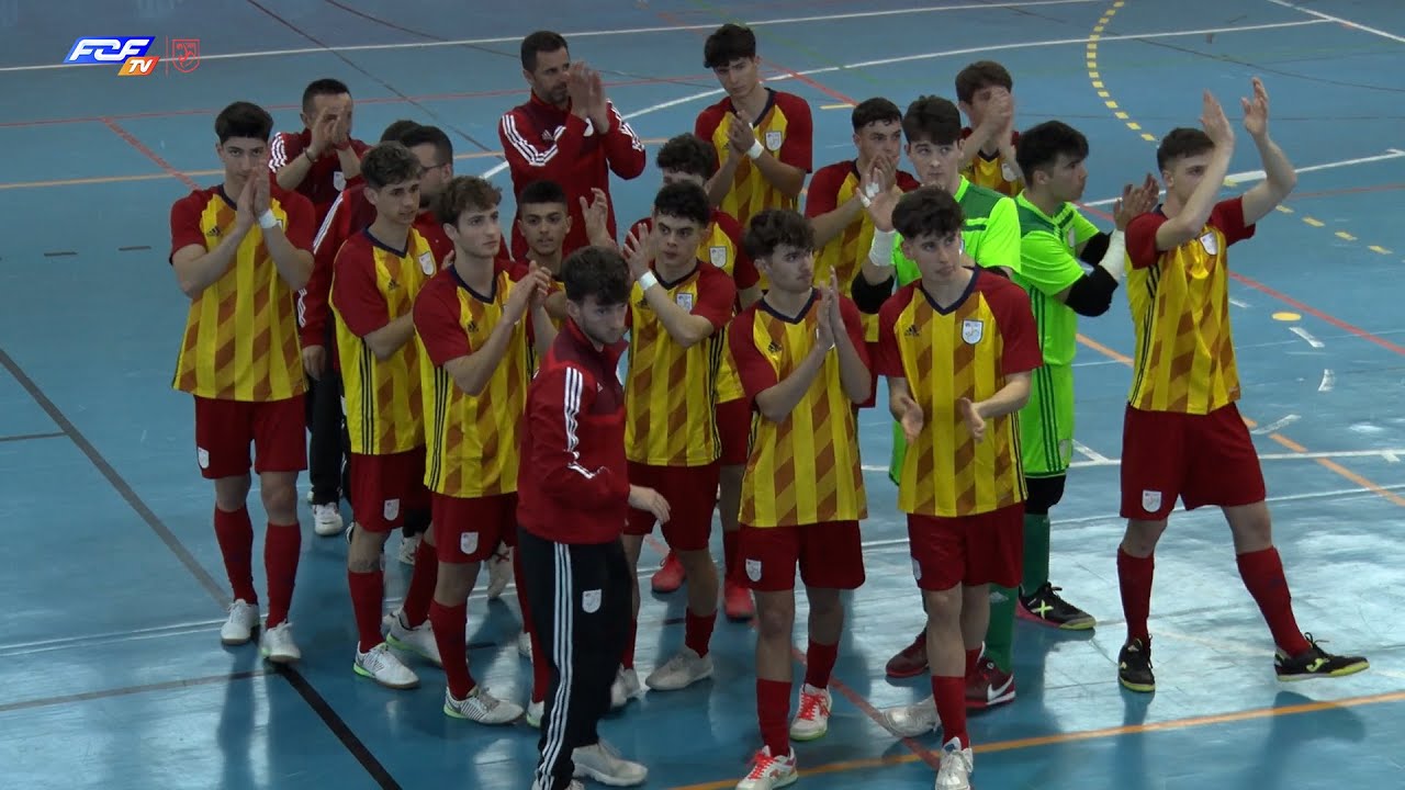 Catalunya sub 19 masculina - Comunitat de Madrid. Campionat d'Espanya FS