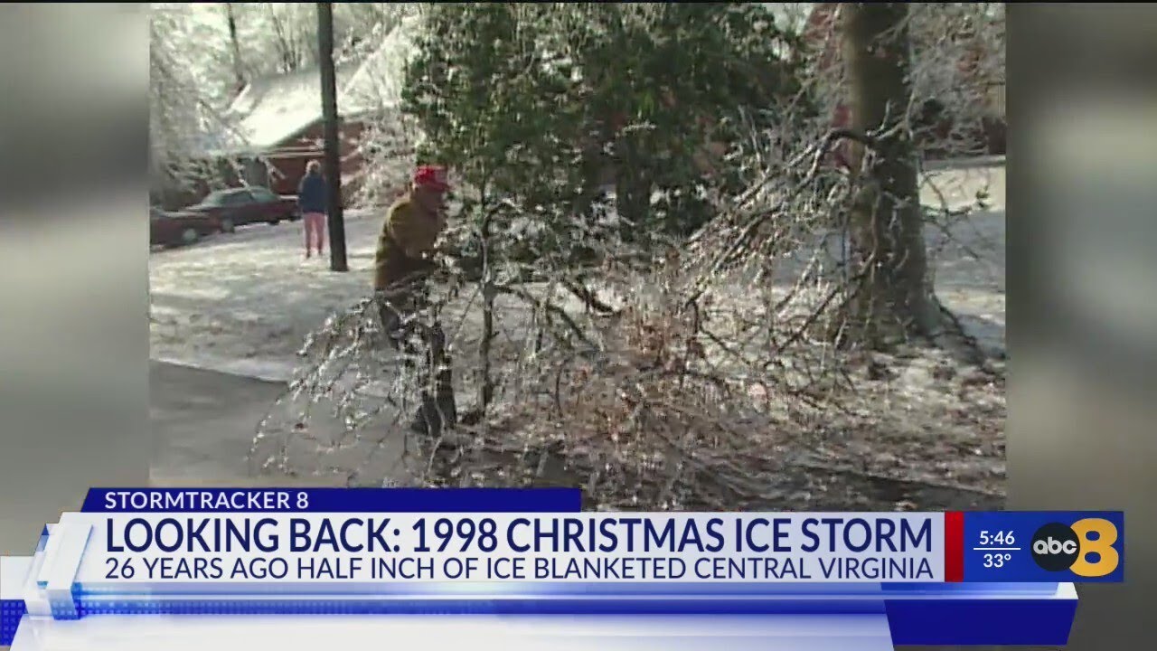 A look back at the 1998 Christmas Ice Storm that devastated Central Virginia