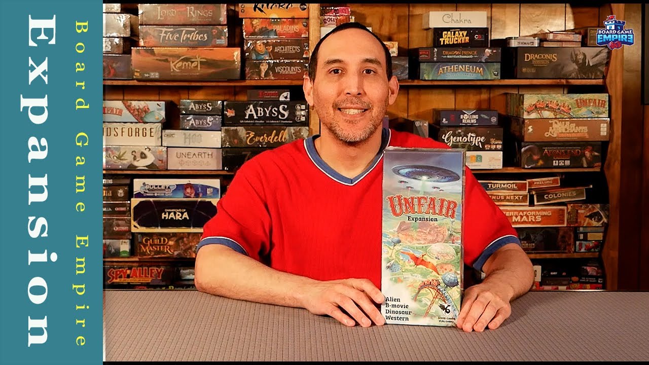 Unfair Expansion Unboxing - Good Games Publishing