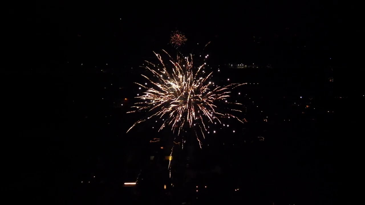 Vuurwerk boven Lopik 2026