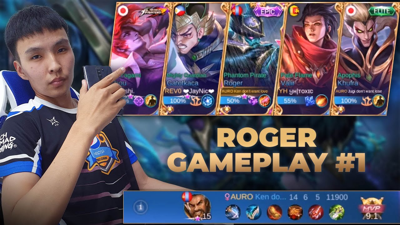 Kenniz хэрхэн ROGER-оор тоглодог вэ? | Mobile Legends