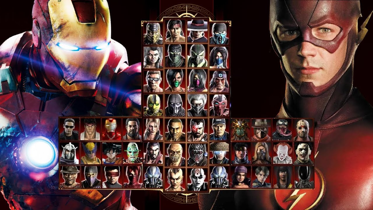 Mortal Kombat 9 - Expert Tag Ladder (IRON MAN & THE FLASH) - Gameplay @(1080p) - 60ᶠᵖˢ ✔