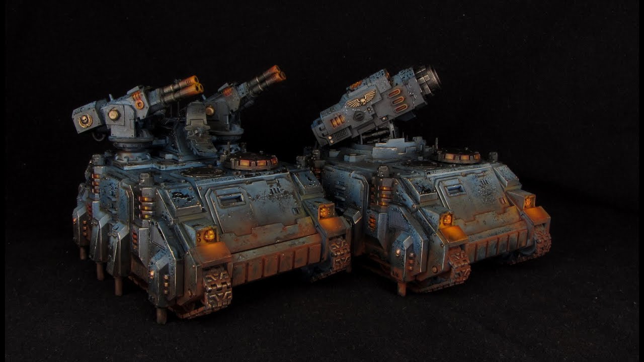 How to paint Space Marines Stalker / Hunter - Tutorial by Medows