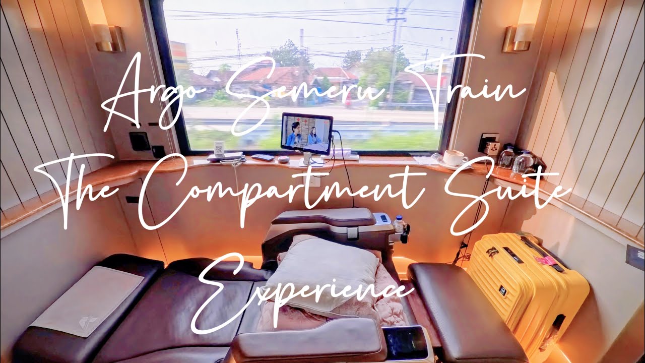 Destination Indonesia 印尼|Yogyakarta 日惹-Surabaya 泗水|Compartment Suite Experience on Argo Semeru Train