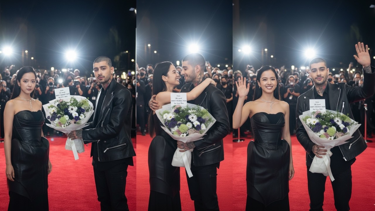 Not Just a Rumor! Zayn Malik Gives Flowers to BLACKPINK's Jisoo — Are They Dating? 💐💘