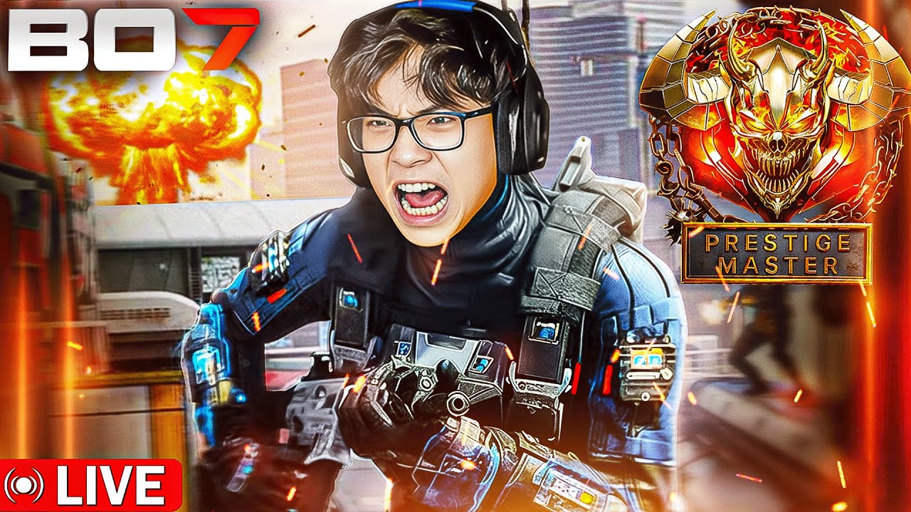 BLACK OPS 7 🥇UNLOCKING MASTER PRESTIGE! + BLACK OPS 7 GRIND ALL NIGHT! 🔴