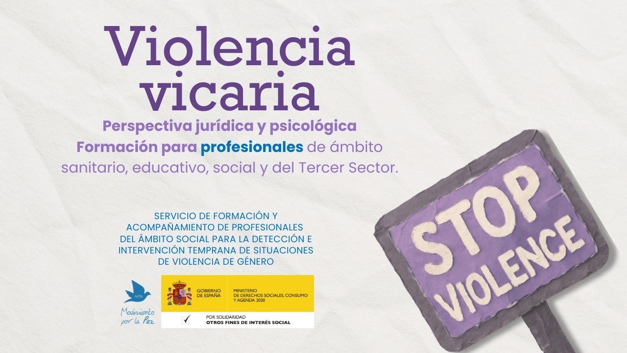 Taller online sobre violencia vicaria para profesionales