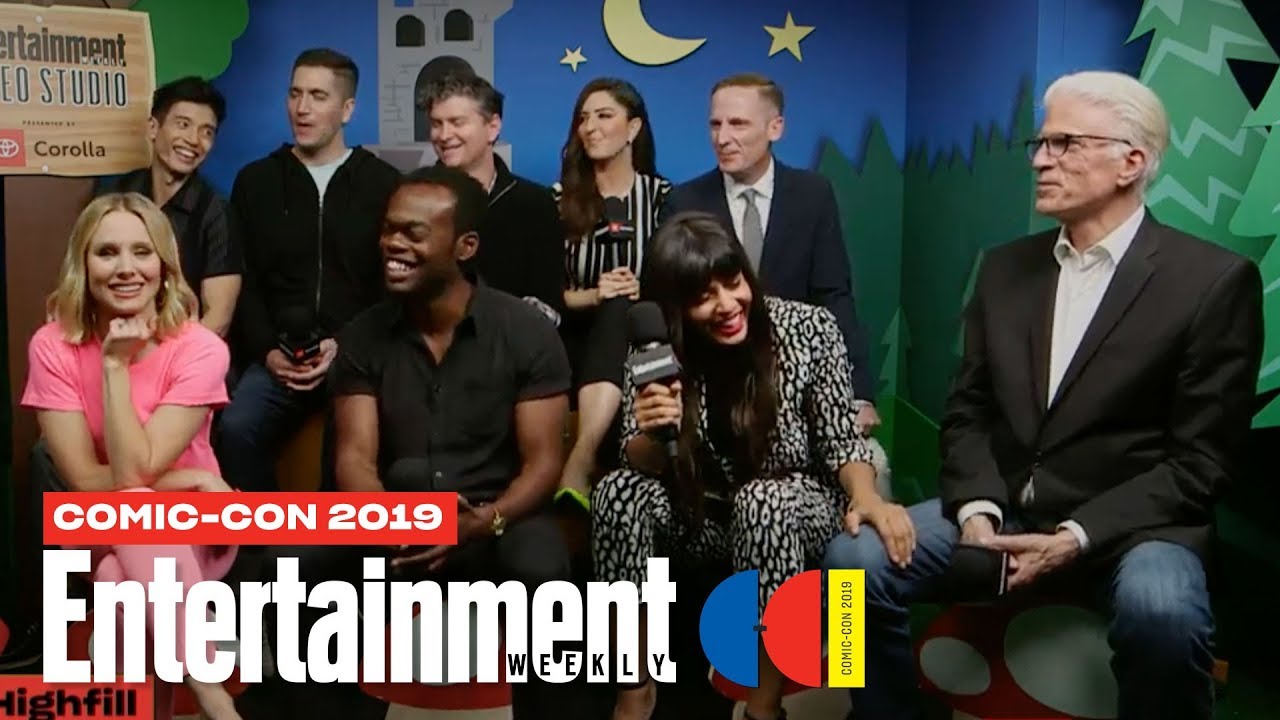 'The Good Place' Stars Kristen Bell, Ted Danson & Cast LIVE | SDCC 2019 | Entertainment Weekly