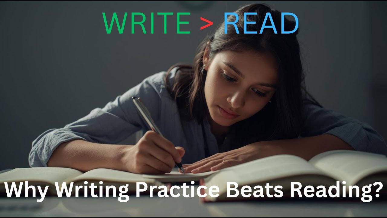 Why Writing Practice Beats Reading