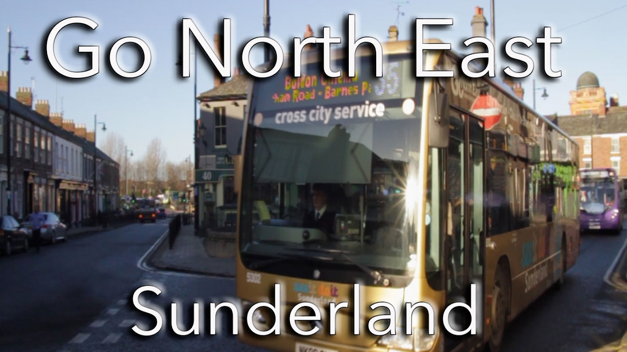 Go North East Buses in Sunderland, January 2017 - Part 1
