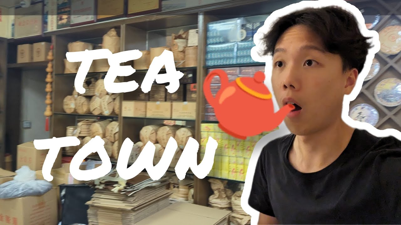 They Only Sell TEA at this mall. (Tea Town Guangzhou)