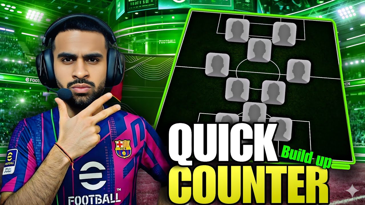 Моя секретная быстрая контр-мета-схема 🔥 E-Football Mobile 2026