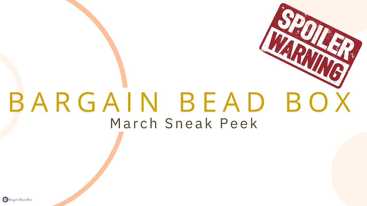 Внимание: СПОЙЛЕРЫ! АНОНС ВЫСТАВКИ «Bargain Bead Box» за март 2026 года с участием куратора Лорен...