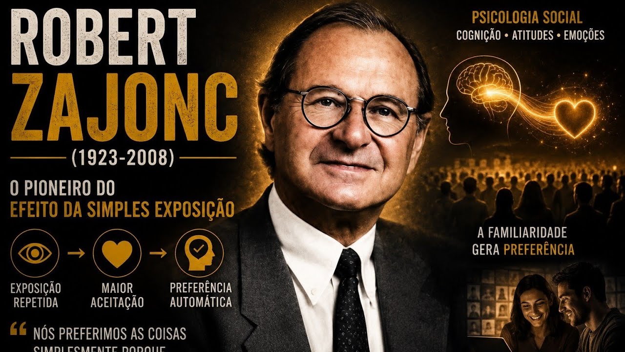 ROBERT ZAJONC (1923-2008) | Efeito da Mera Exposi&ccedil;&atilde;o