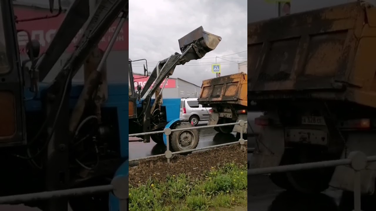 Как это так? 🤯 #tractor #tractorvlog #tractorchannel #newtractorvlog #shorts #мтс80