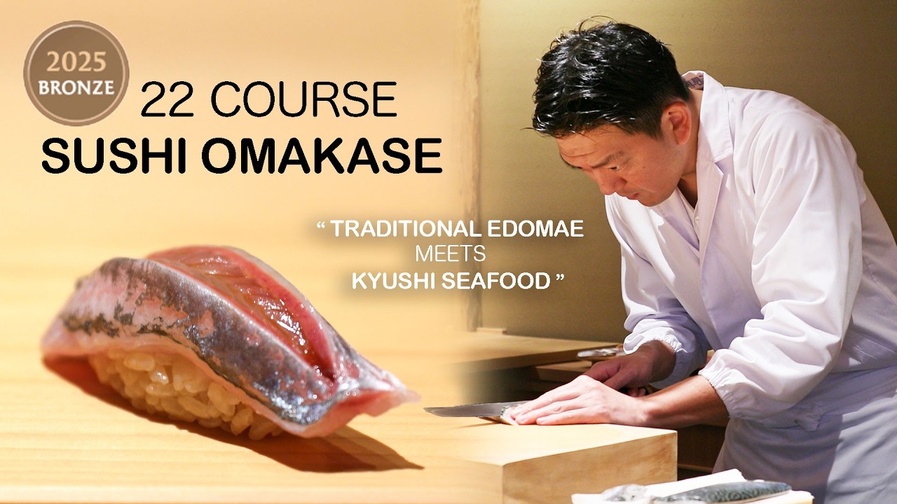 Best $100 Traditional Edomae Sushi Omakase You Must Try in Fukuoka! ─ True Dining POV