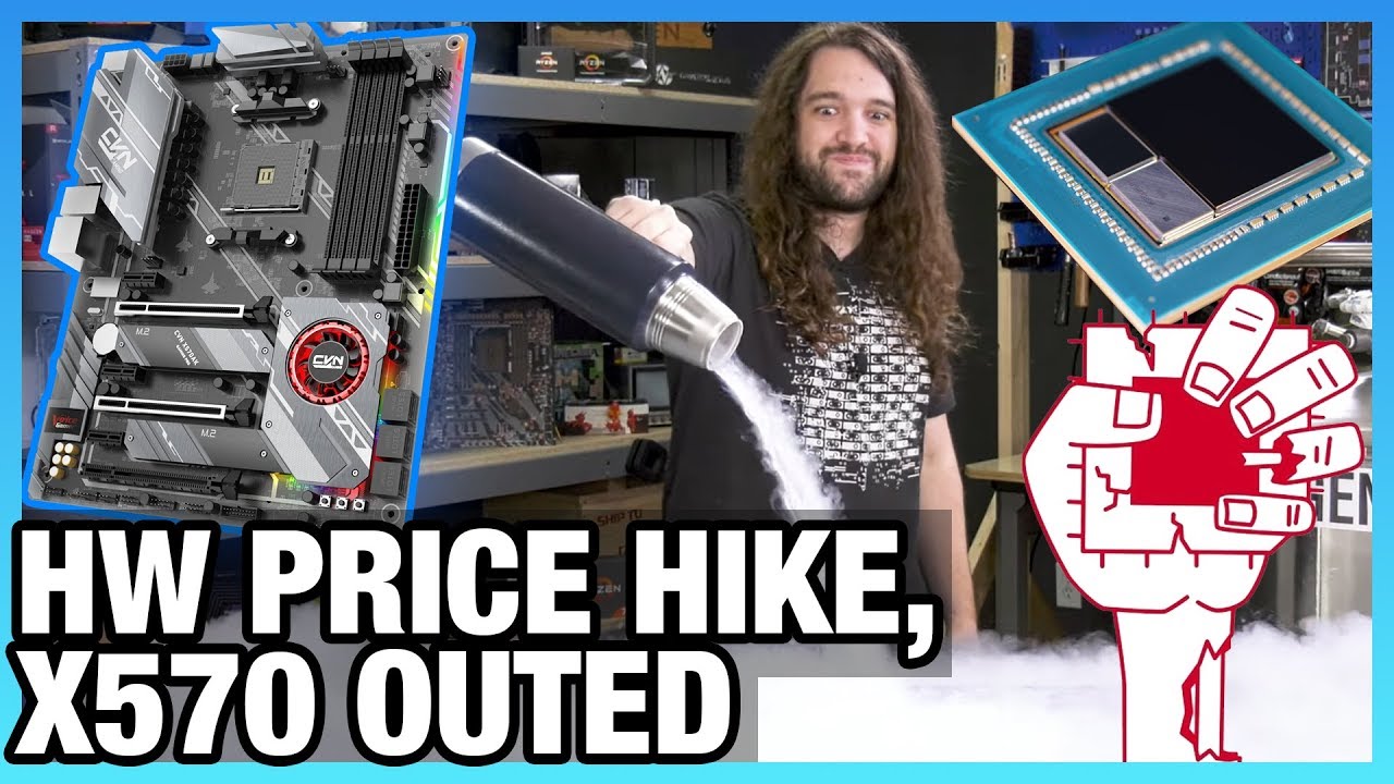 HW News - X570 Chipset Outed, Hardware Prices Rising, & NVIDIA Lawsuit