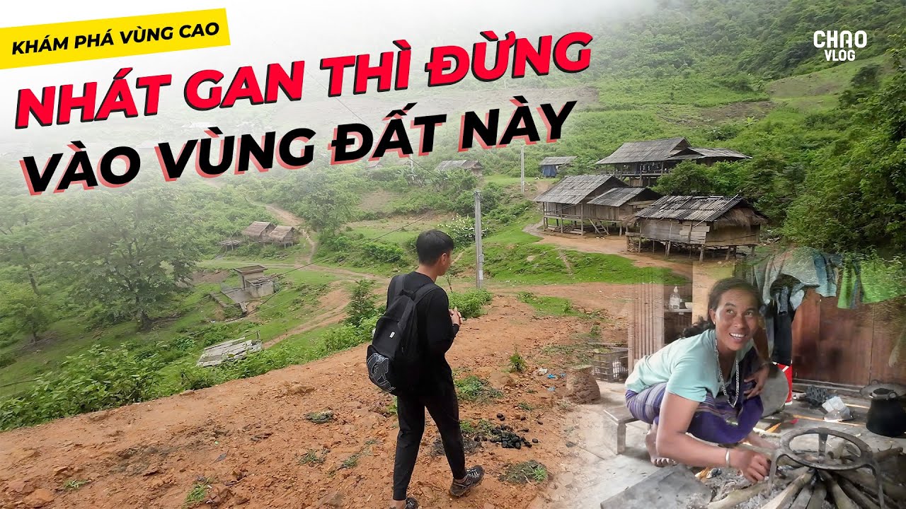 Liều Mình Đi Đến Ngôi Làng Vùng Biên Việt - Lào Tìm Món Ăn Lạ Của Người Khơ Mú (Re Up Video)