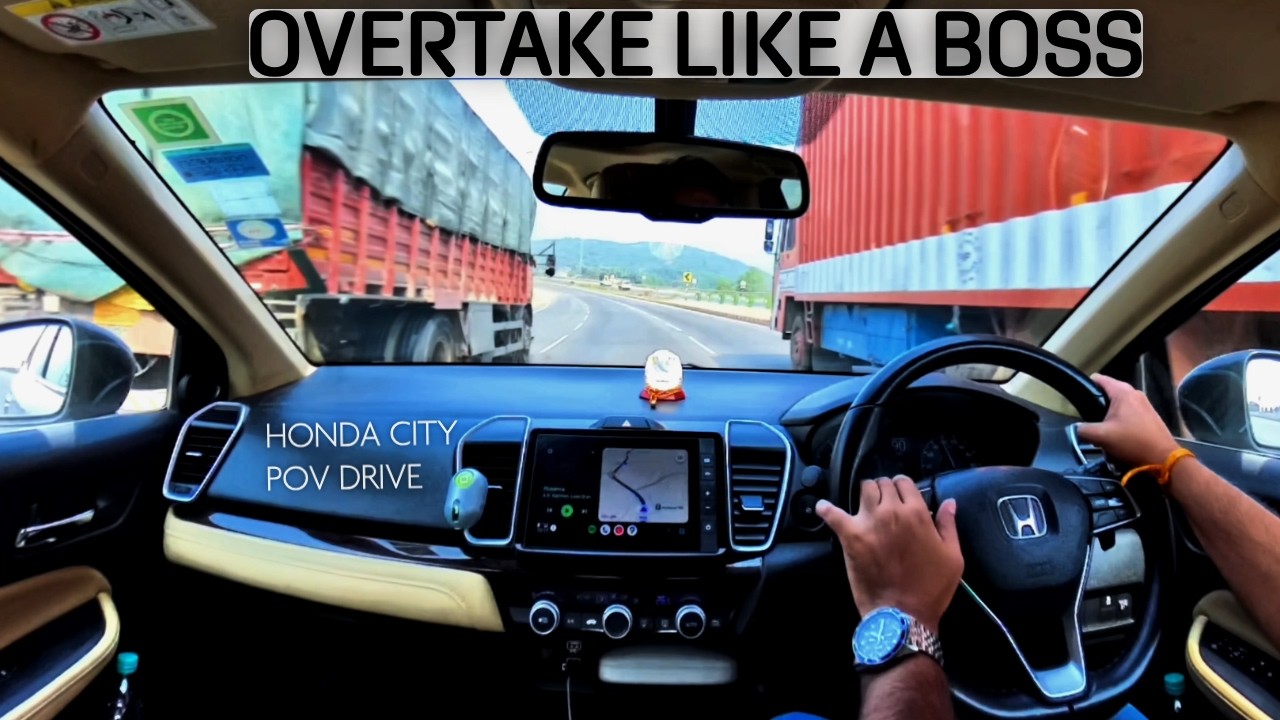POV: Testing Honda CITY ZX CVT Petrol Highway Performance
