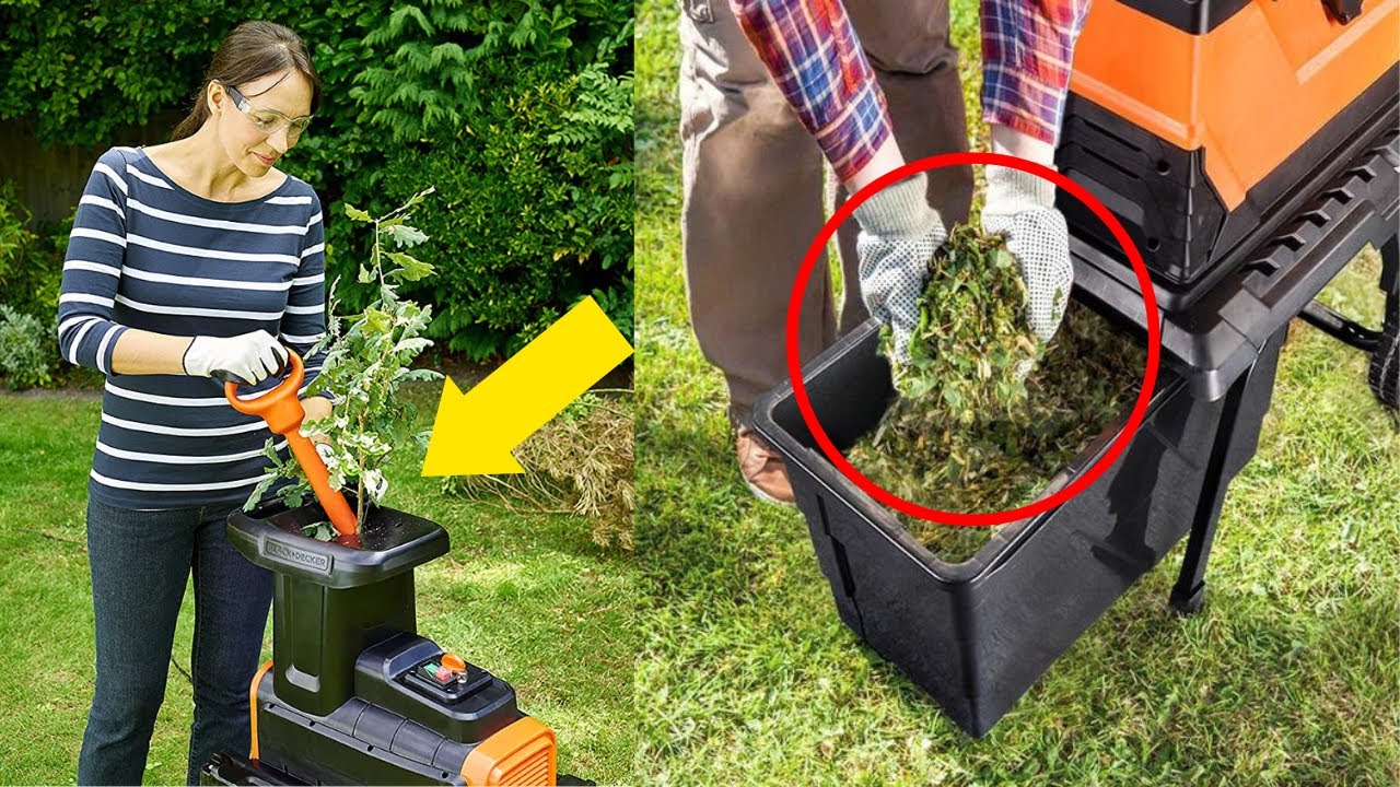 🔥7 Migliori Biotrituratori Elettrici ✅ (Trituratore da Giardino)