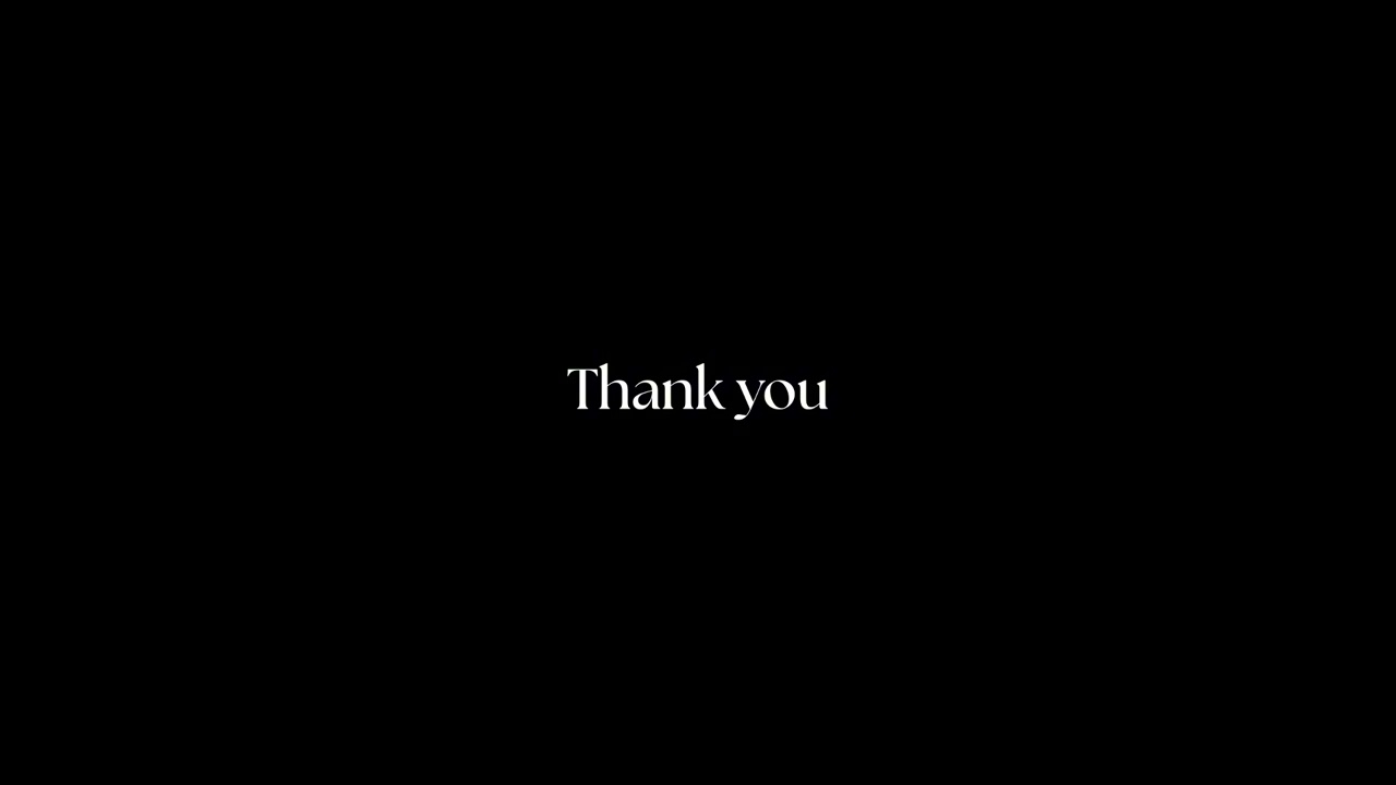 (Announcement) Thank You