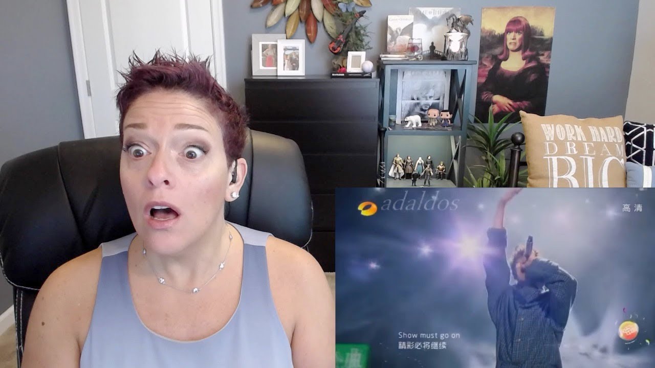 Dimash/ The Show Must Go On reaction
