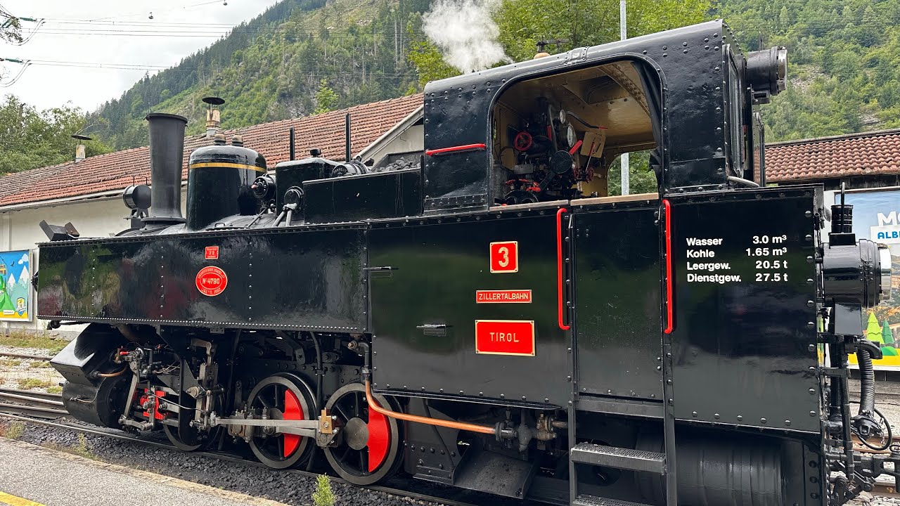 Zugverkehr im ZILLERTAL - Tirol 