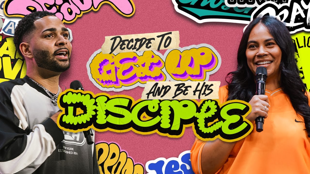 Decide To Get Up & Be His Disciple | Faith Tominaga & Telly Davenport