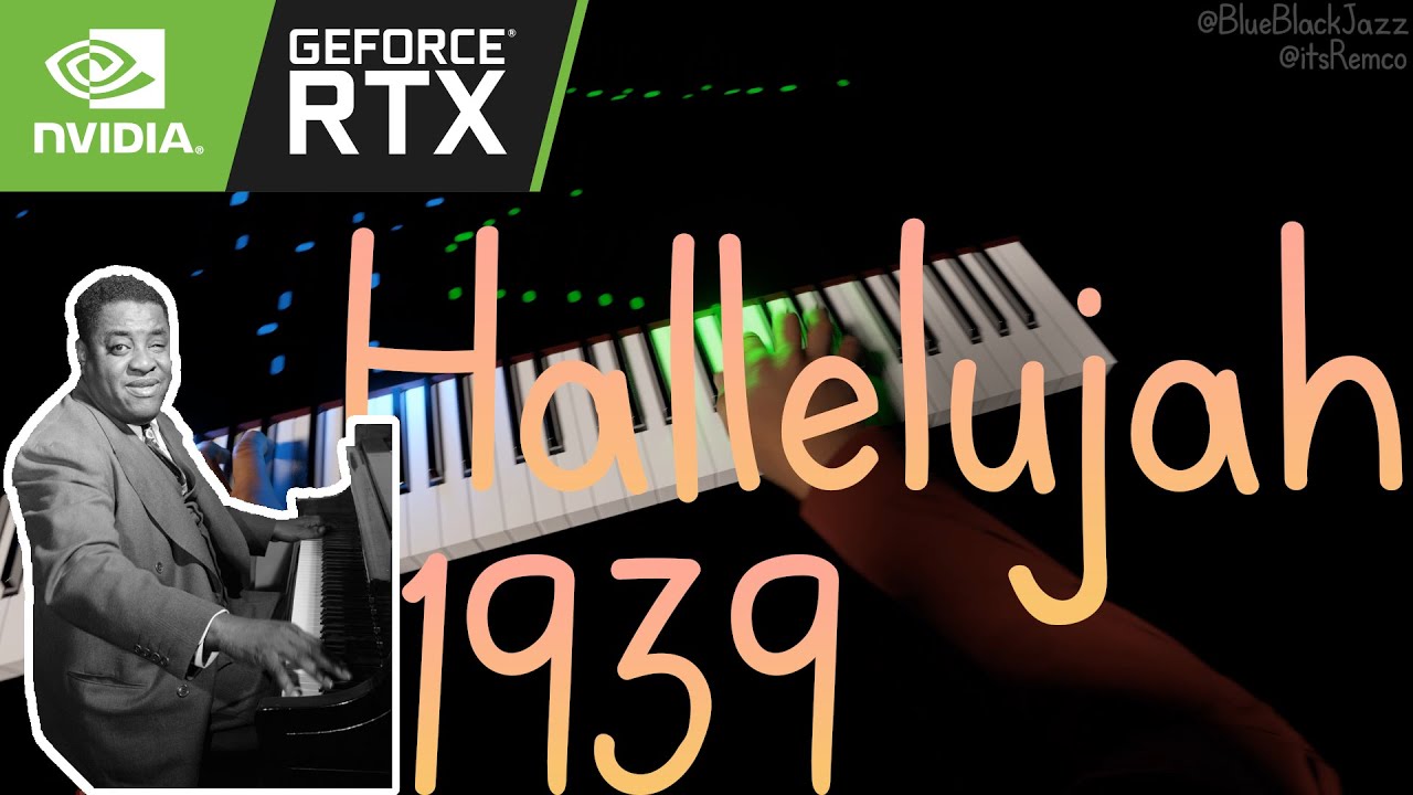 A.I. Plays Art Tatum - Hallelujah 1939 (Superfast Harlem Stride Piano)