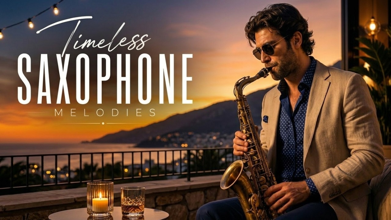 Moonlight Sax Jazz 🌙 Relaxing Night Music for Stress Relief, Quiet Evenings & Peaceful Mood