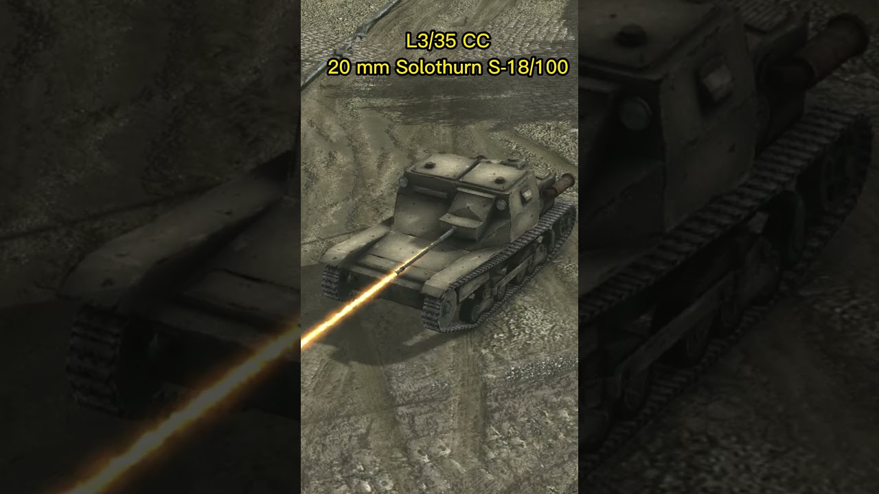 Italian light tanks in WWII: CV35, L3/35 CC #tank #calltoarms #ww2