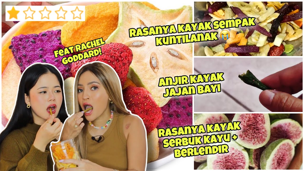 BELI BUAH/SAYUR KRISPY BERDASARKAN RATING TERBURUK DI SHOPEE!