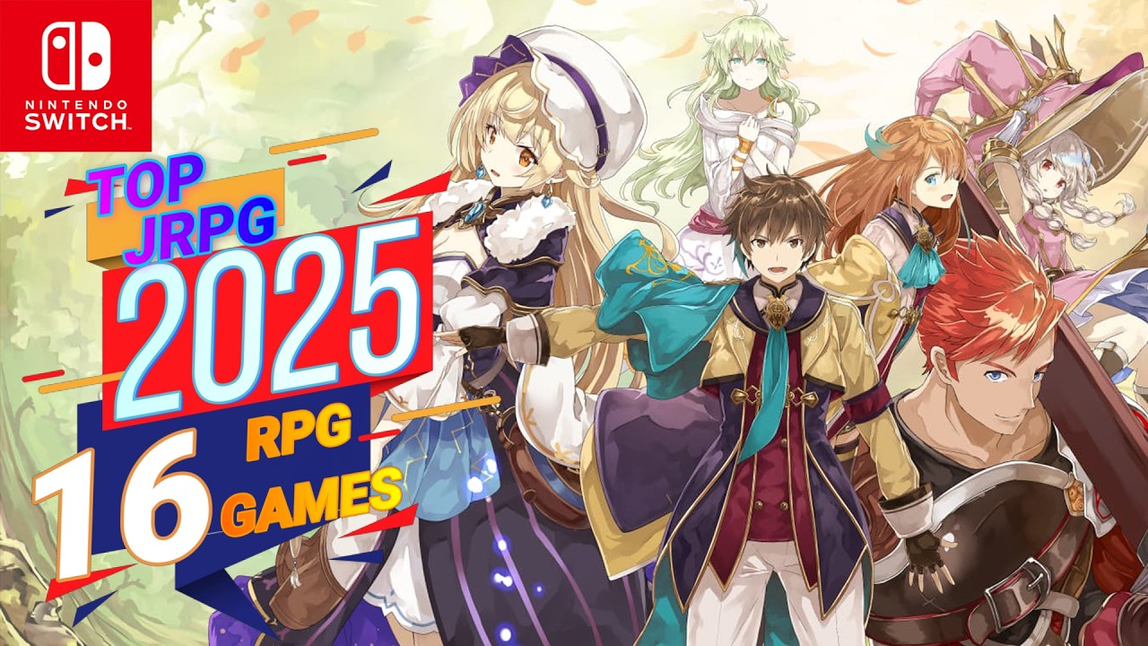 Top JRPGs on Nintendo Switch That You Can Play This 2025
