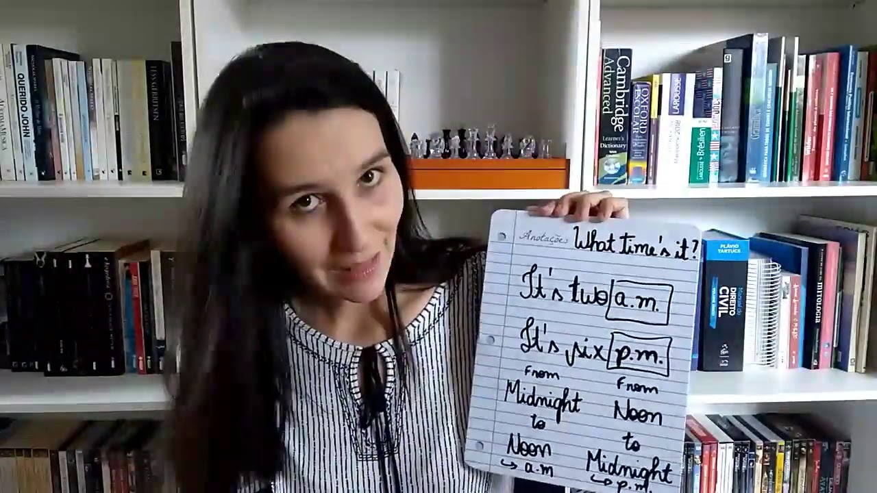 Voc&ecirc; sabe dizer as horas em ingl&ecirc;s?